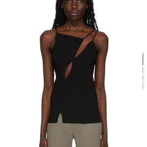 LIKE NEW Paris Georgia cut out top